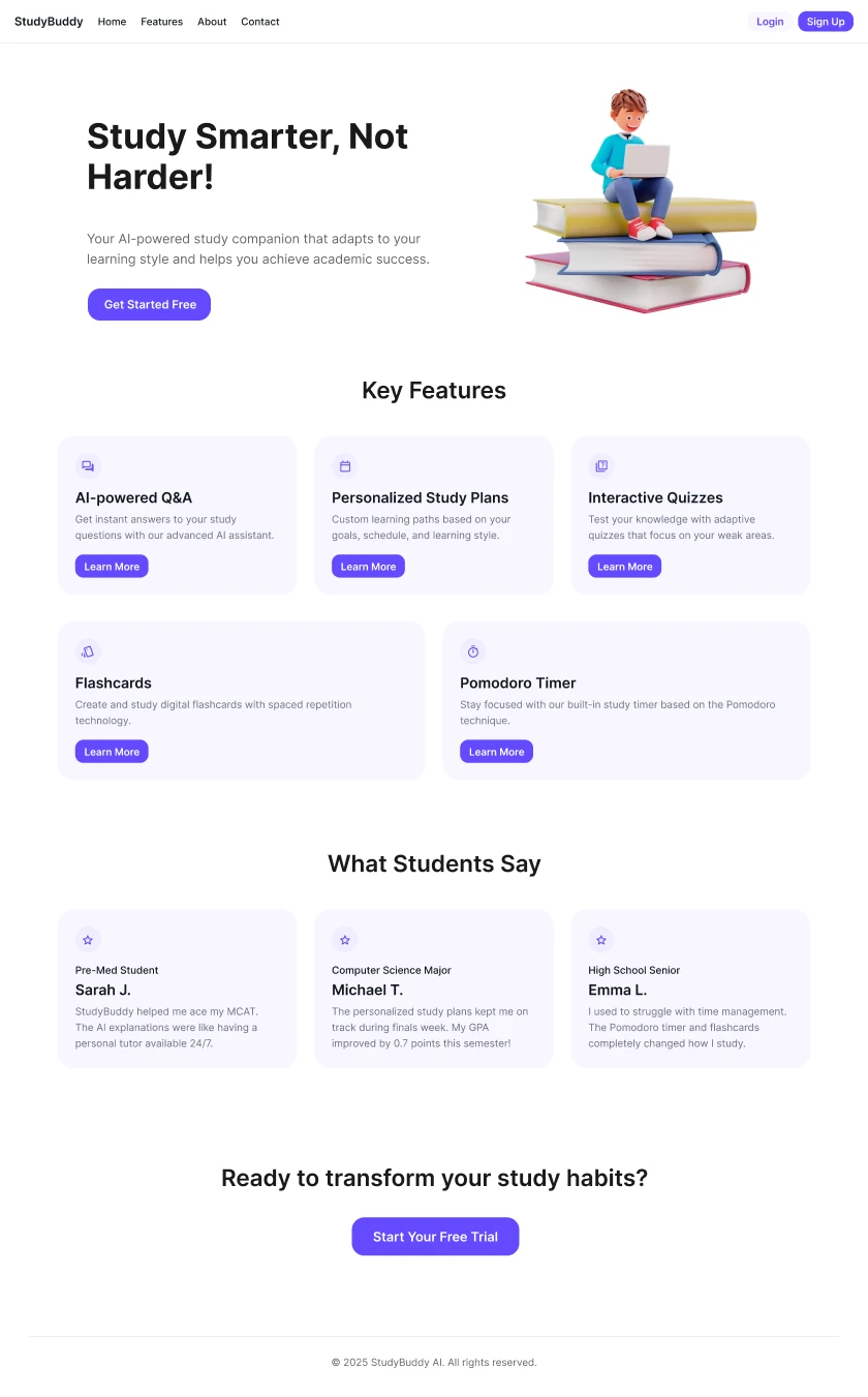 AI Study Buddy — screenshot 1