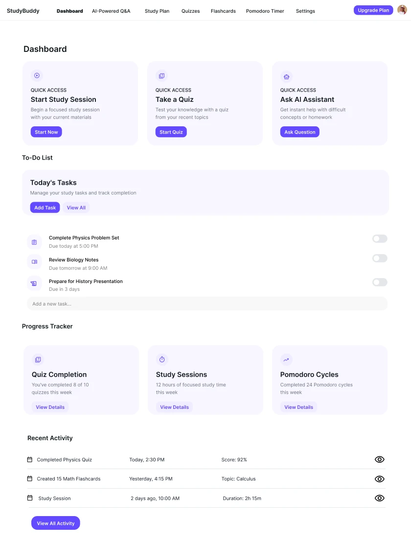 AI Study Buddy — screenshot 2