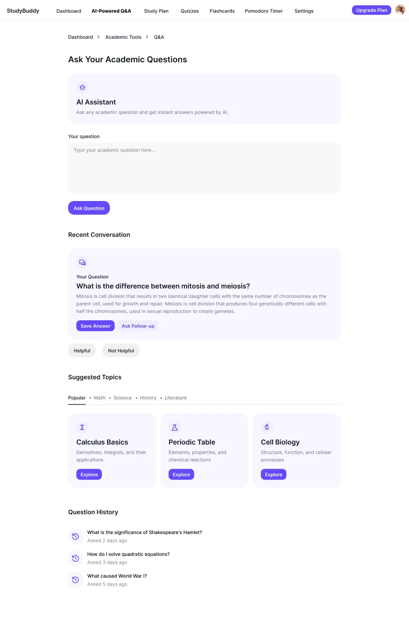 AI Study Buddy — screenshot 3